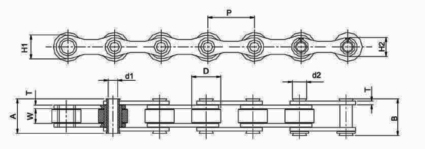 Hollow Pin Chains